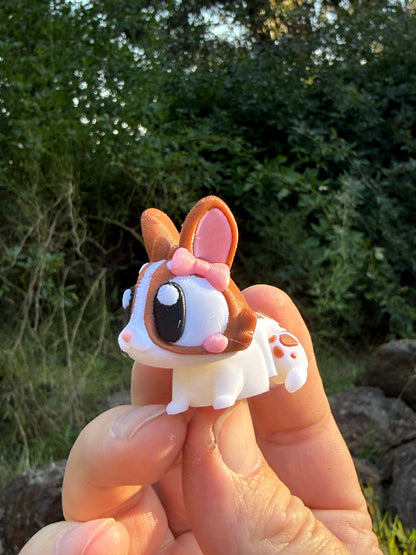 Easter Bunny & Egg Duo - Easter Decor Cute 3D Printed Mini Collectible