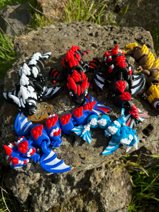 AFL Team Dragons – 3D Printed Collectibles