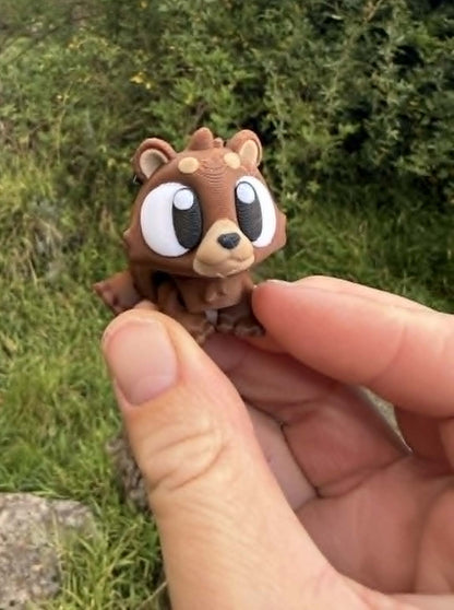 3D Printed Bear Habitat – Three Bears | Small‑World Play Scene | Woodland Animals | Aussie Handmade