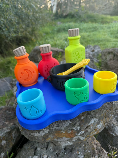 ✨3D Printed Magical Potion Play Set – Bold Colors, Matching Wand (PLA) ✨ (Copy)