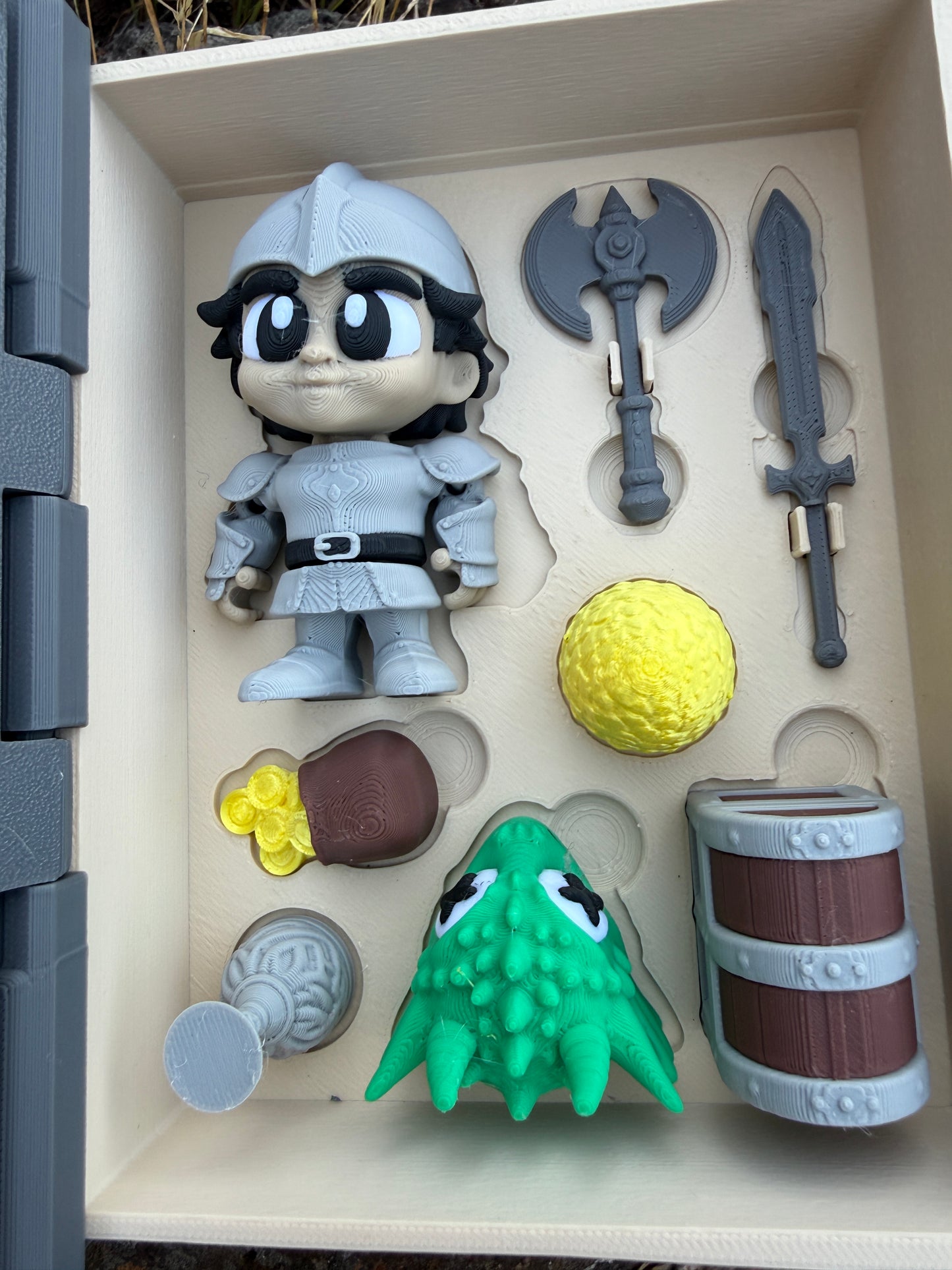 Knight Story Box – 3D Printed Mini Adventure