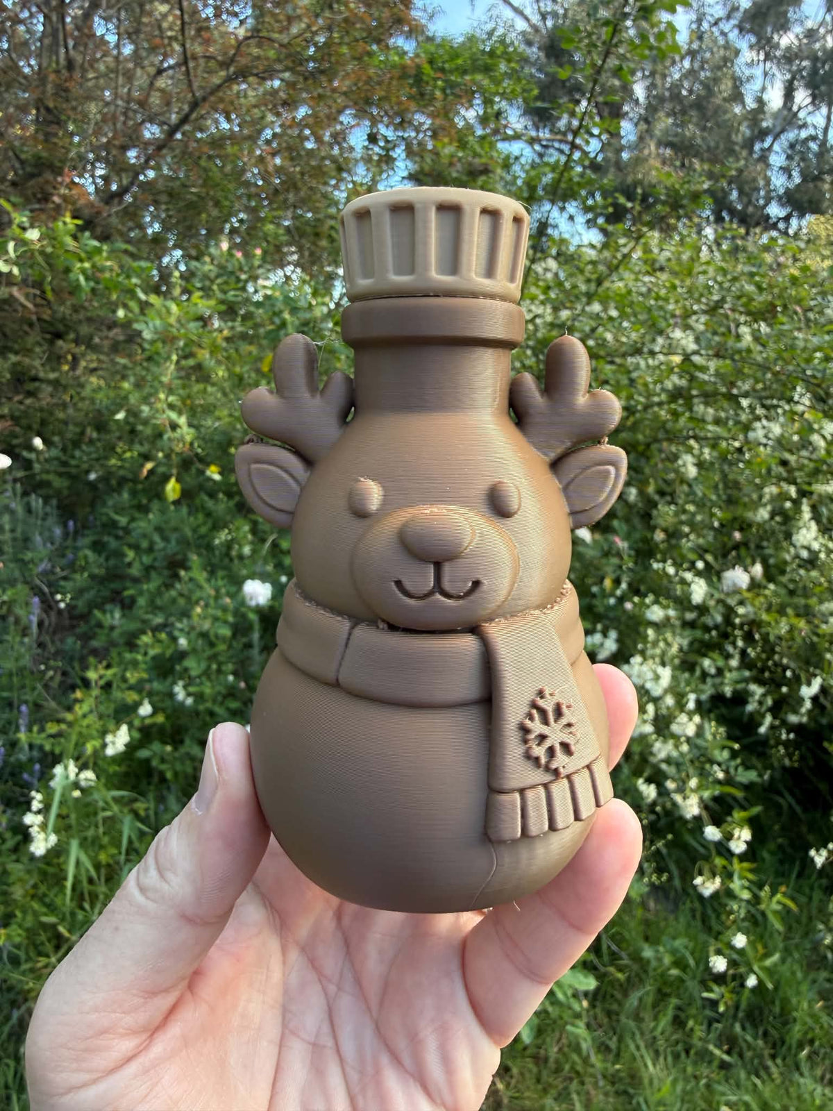 3D Printed- Christmas Potion Set – Choose Your Bottle (Santa, Tree, Snowman, Reindeer)