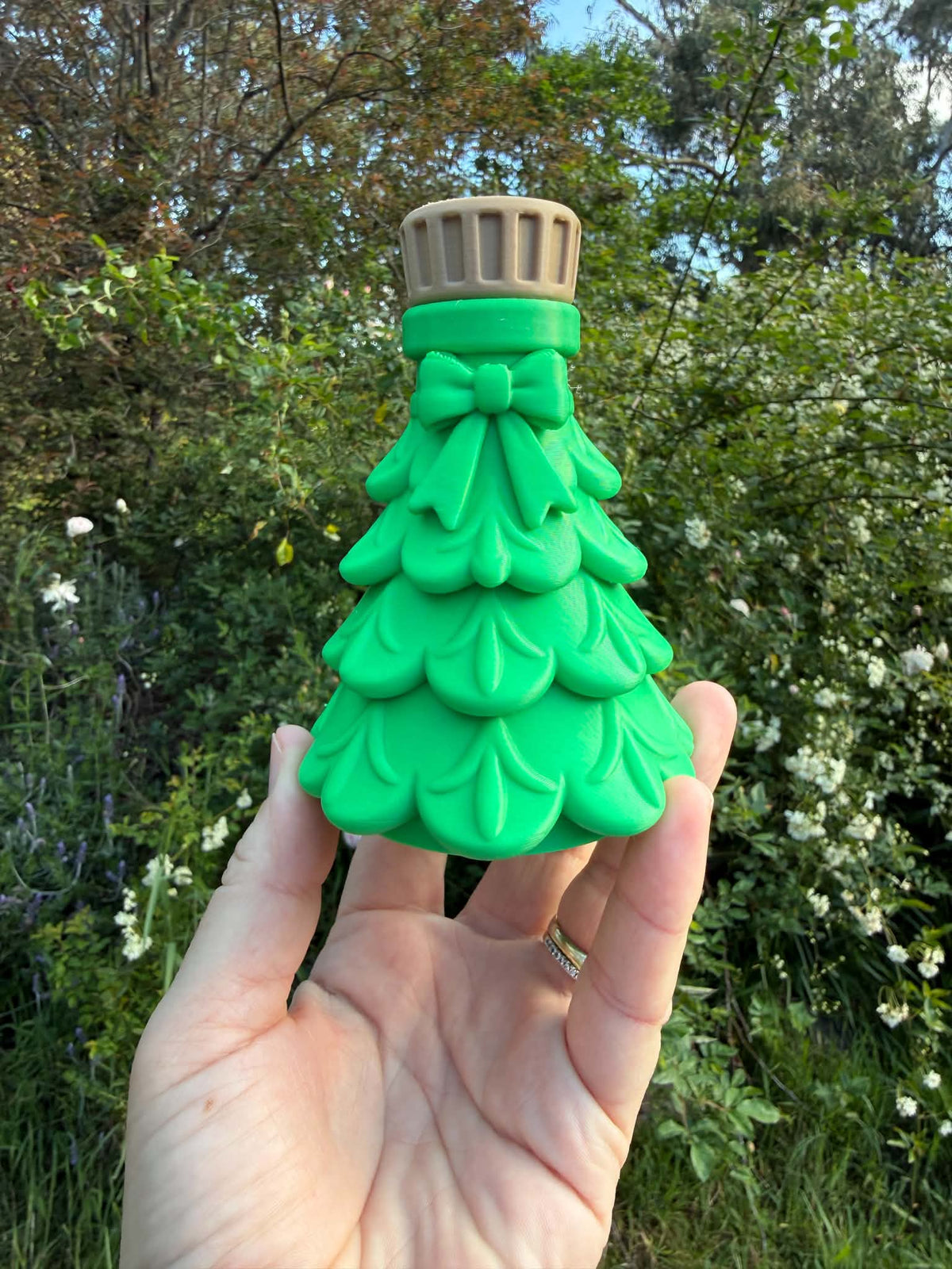 3D Printed- Christmas Potion Set – Choose Your Bottle (Santa, Tree, Snowman, Reindeer)
