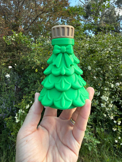 3D Printed- Christmas Potion Set – Choose Your Bottle (Santa, Tree, Snowman, Reindeer)