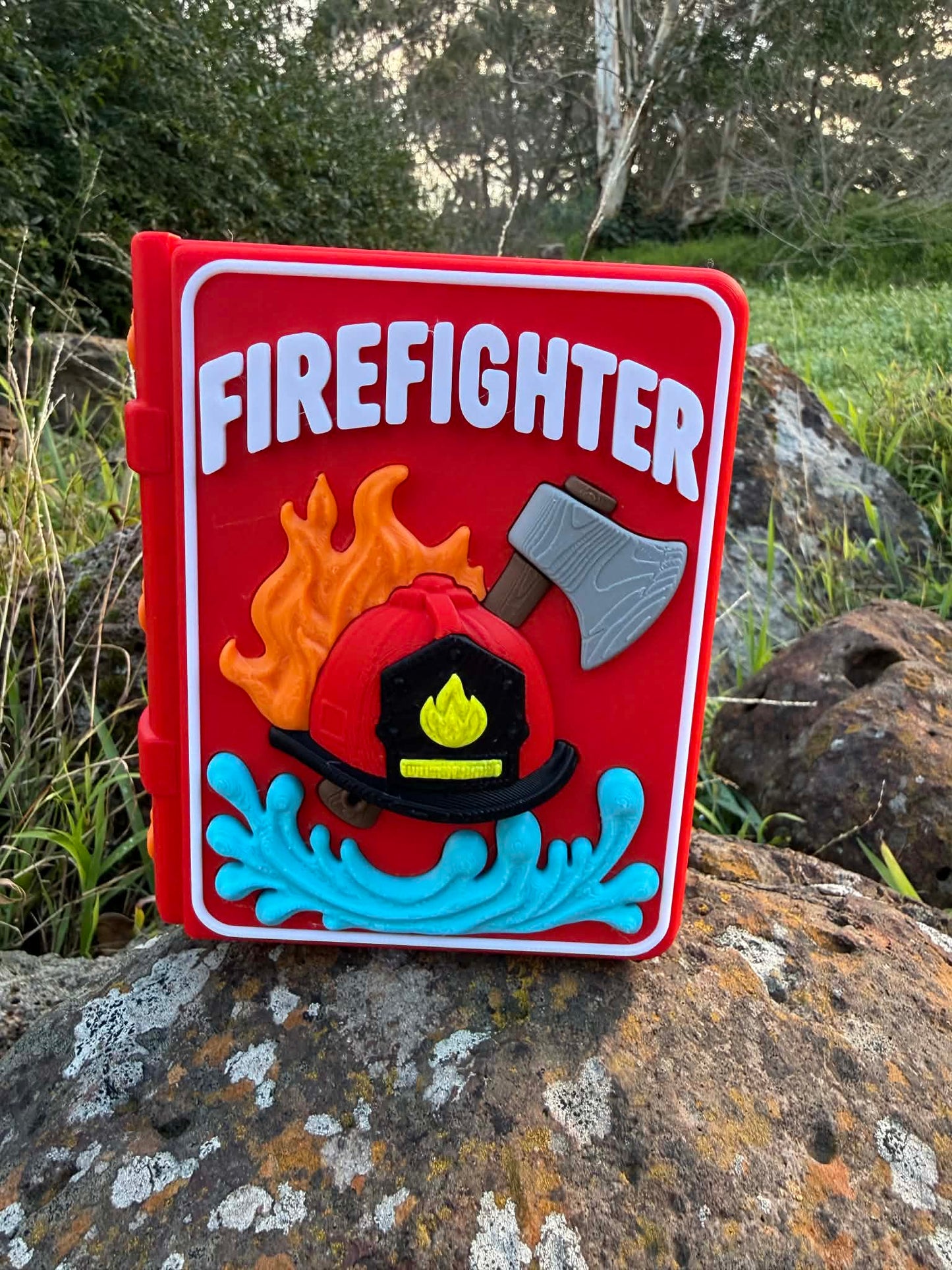Firefighter Story Box Book – Imaginative Play Set for Kids