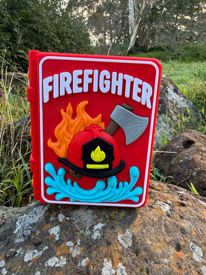Firefighter Story Box Book – Imaginative Play Set for Kids