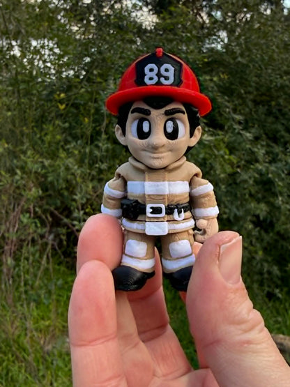 Firefighter Story Box Book – Imaginative Play Set for Kids