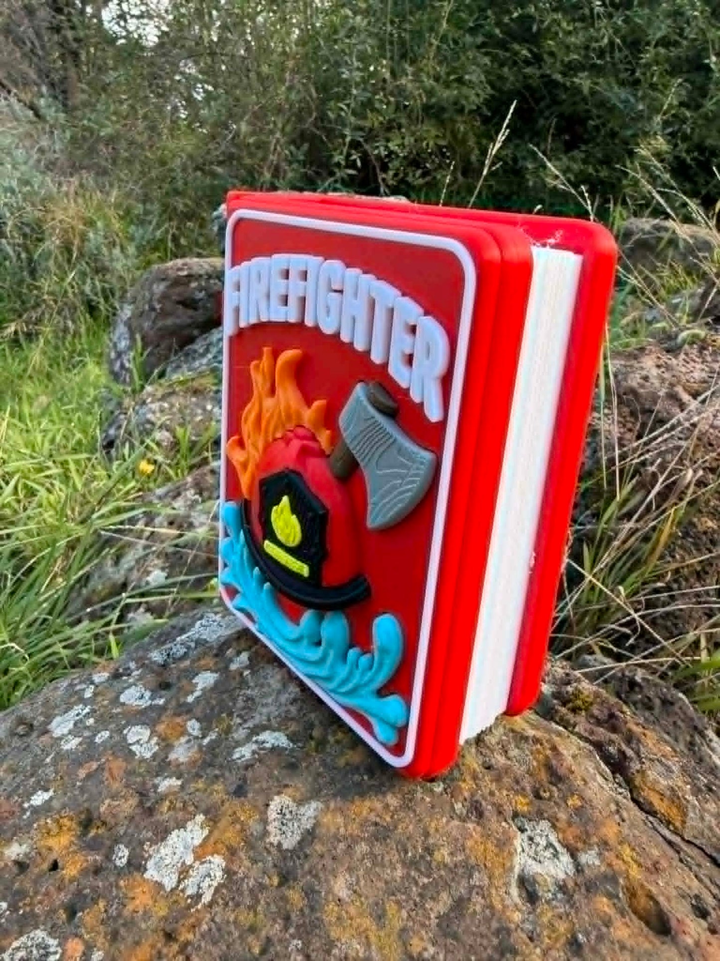 Firefighter Story Box Book – Imaginative Play Set for Kids