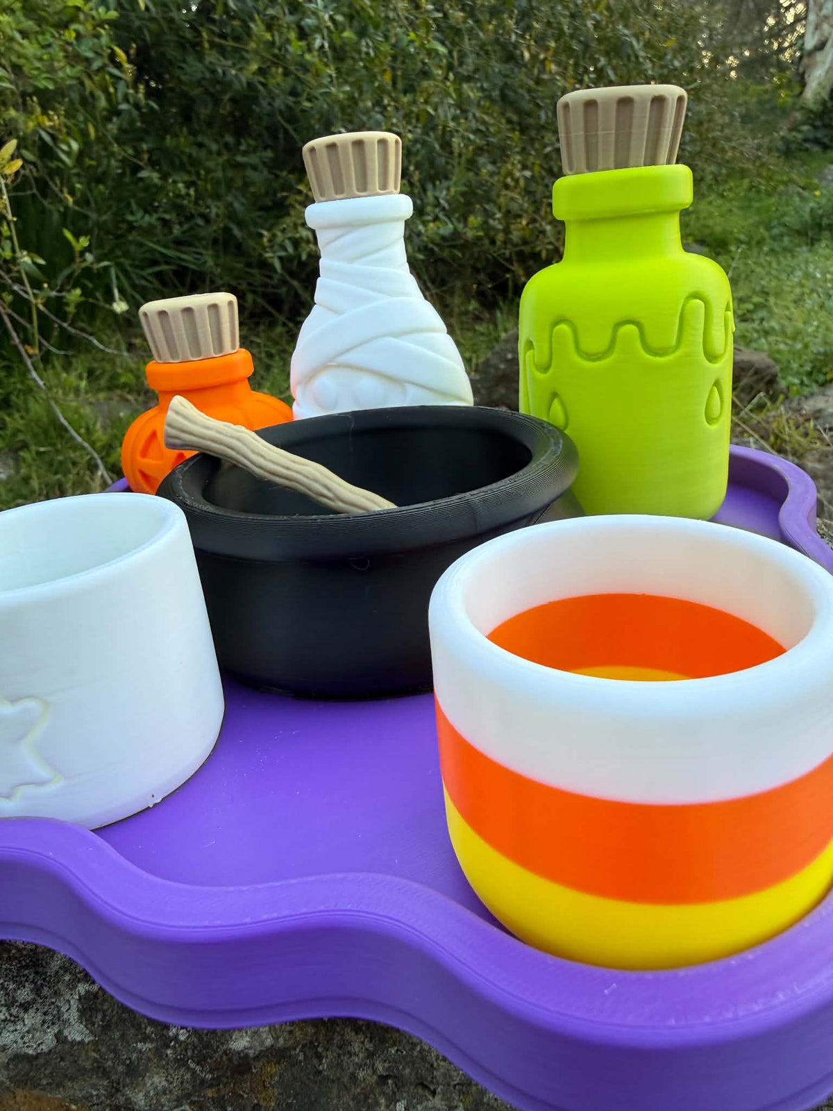 3D Printed Halloween Potion Play Set – Spooky, Colourful & Imaginative Play