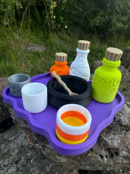 3D Printed Halloween Potion Play Set – Spooky, Colourful & Imaginative Play