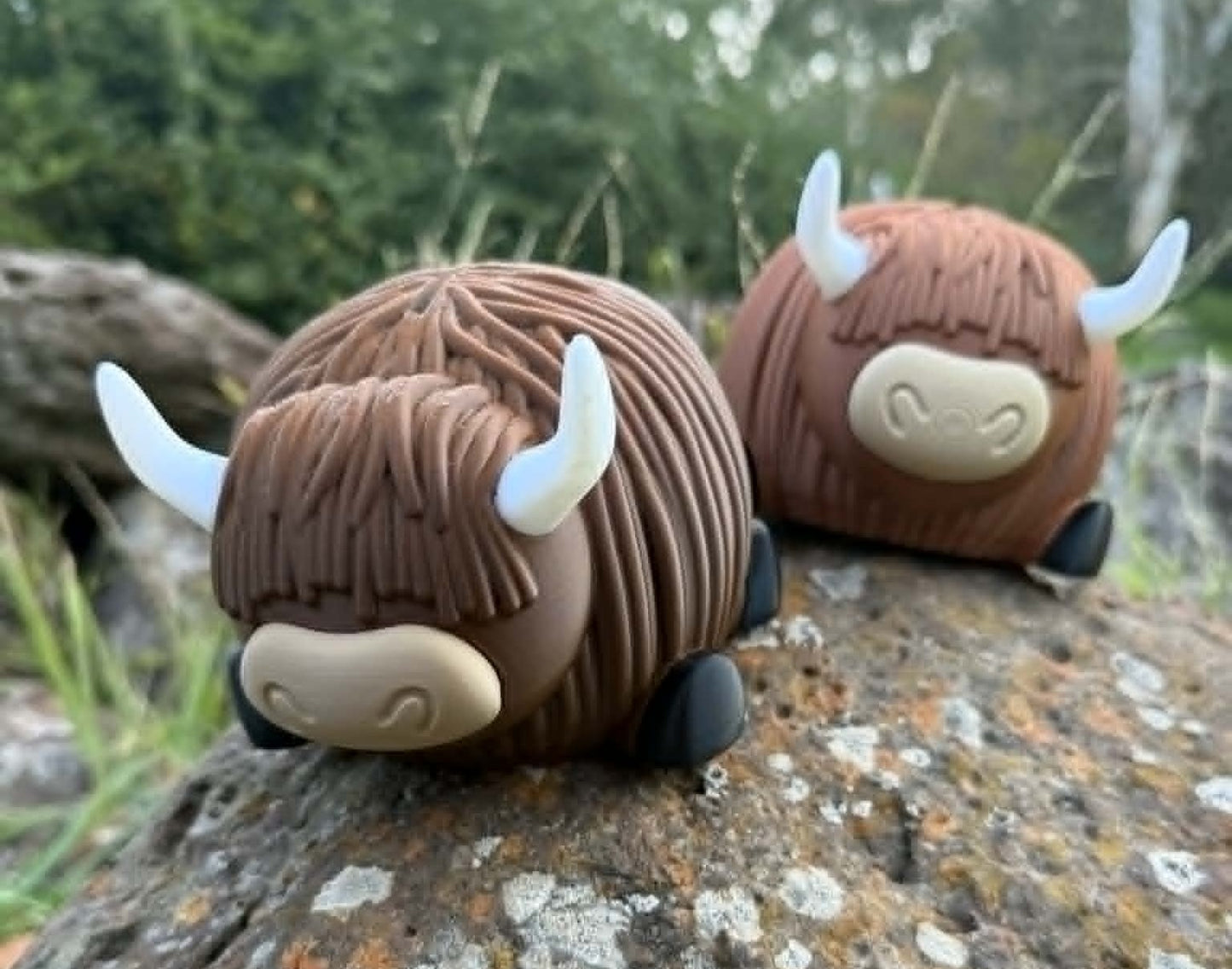 Highland Cow Money Box – Cute 3D Printed Savings Bank | Kids Gift | Farmhouse Decor
