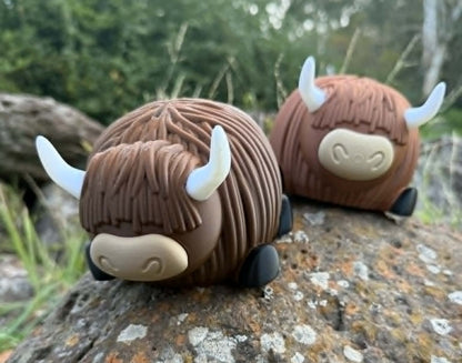 Highland Cow Money Box – Cute 3D Printed Savings Bank | Kids Gift | Farmhouse Decor