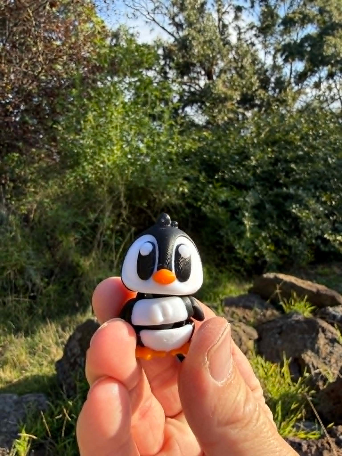 Winter Penguin Habitat – 3D Printed Mini Scene
