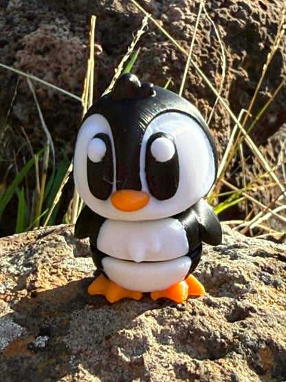Winter Penguin Habitat – 3D Printed Mini Scene