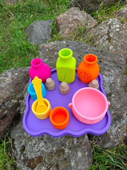 ✨ Magical Potion Play Set – Vibrant Colours & Whimsical Details ✨