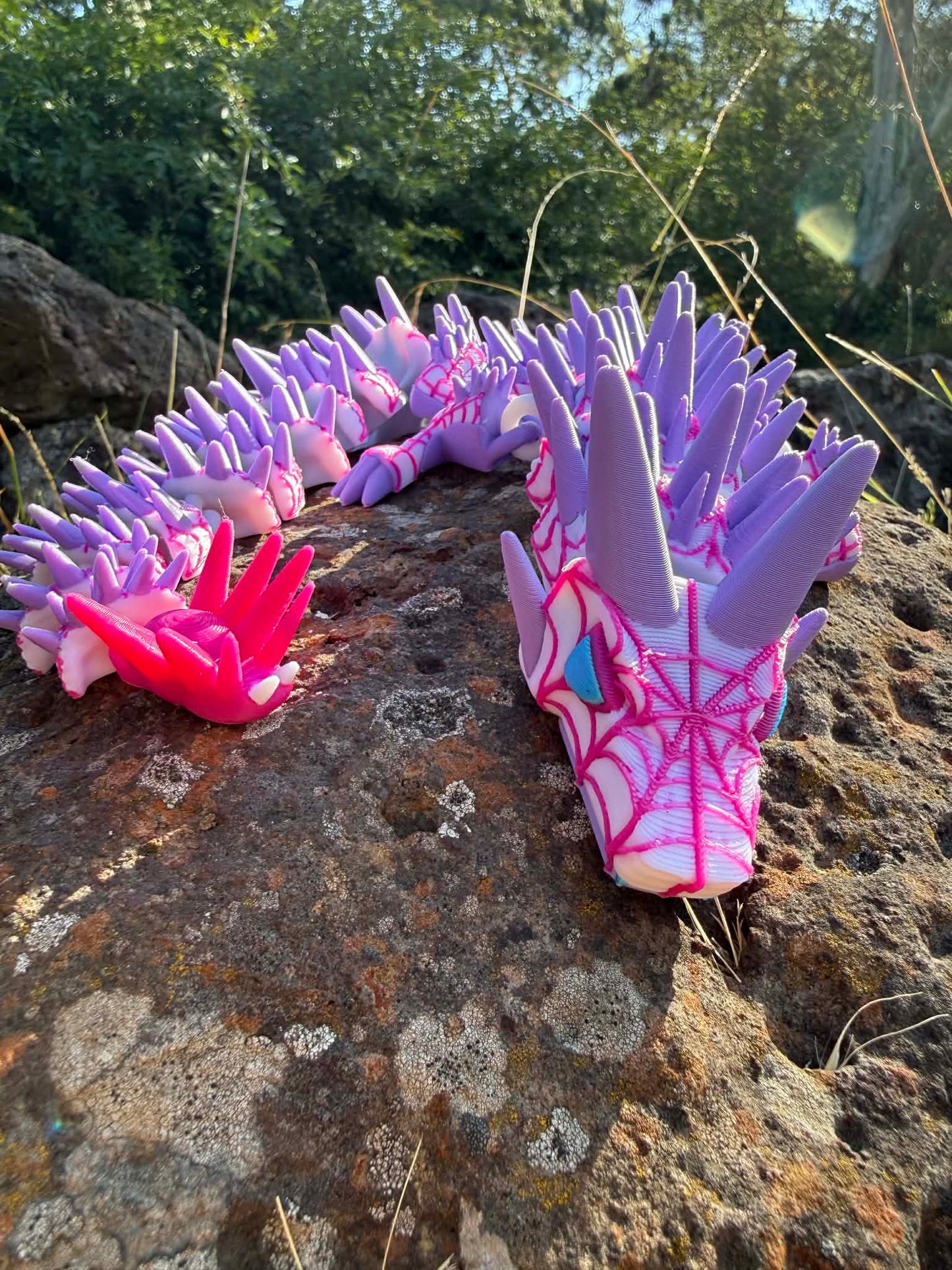 Spider Dragon – 3D Printed Fantasy Creature | Magical Shelf Décor for Kids
