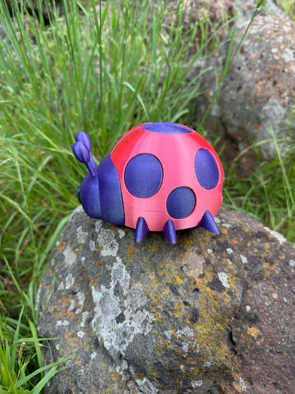 Ladybug Money Box – Cute 3D Printed Coin Bank for Kids || Ladybird Savings Box