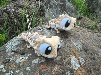 Bearded Dragon Mini Enclosure – Two Bearded Dragons | 3D Printed Habitat Playset