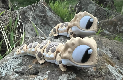 Bearded Dragon Mini Enclosure – Two Bearded Dragons | 3D Printed Habitat Playset