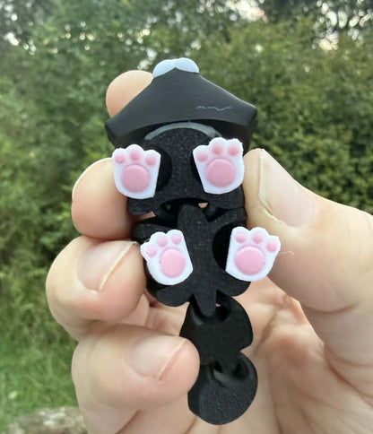 Cat Play Set – 3D Printed Miniature Cats | Cute Shelf Décor for Kids & Cat Lovers