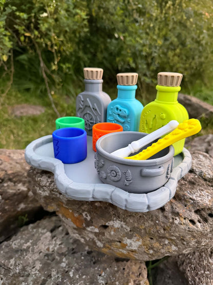 3D Printed Dino Explorer Play Set – Magical Prehistoric Adventure Kit