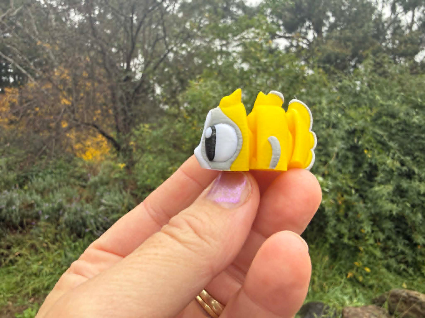 3D Printed Fish Figurines – Blue Tang, Clownfish, Butterfly Fish – Small World Play Decor