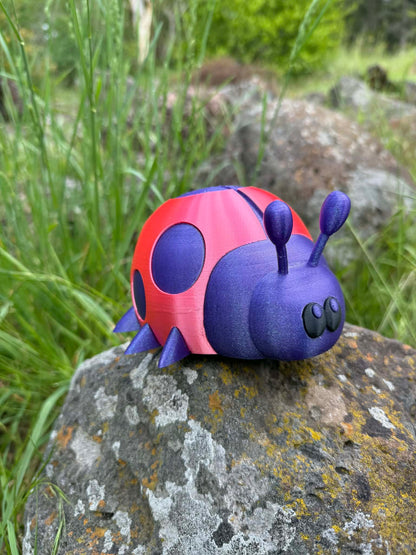 Ladybug Money Box – Cute 3D Printed Coin Bank for Kids || Ladybird Savings Box