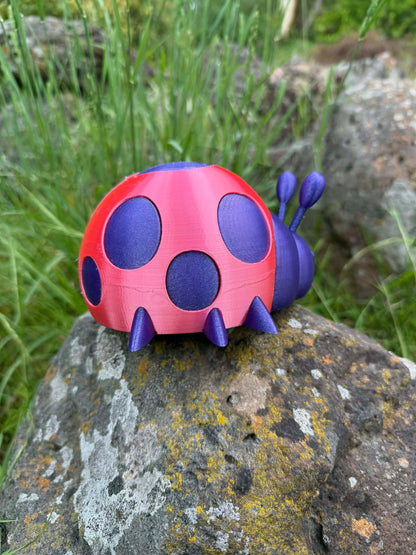 Ladybug Money Box – Cute 3D Printed Coin Bank for Kids || Ladybird Savings Box
