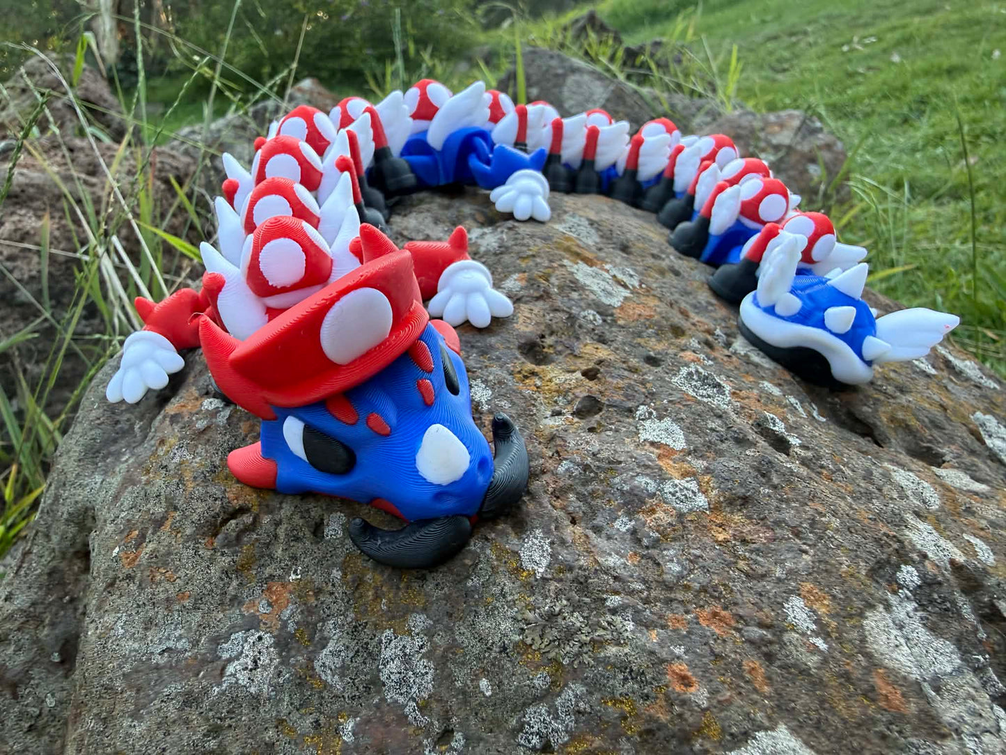 Plumber Dragon – Articulated 3D Printed Flexi Toy