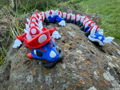 Plumber Dragon – Articulated 3D Printed Flexi Toy