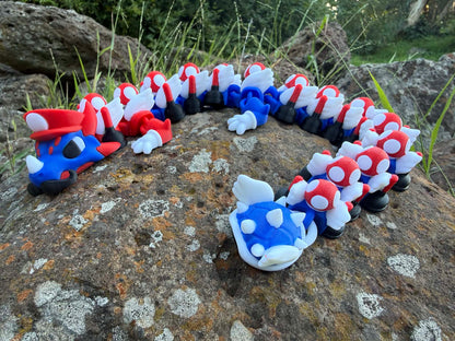 Plumber Dragon – Articulated 3D Printed Flexi Toy