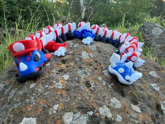 Plumber Dragon – Articulated 3D Printed Flexi Toy