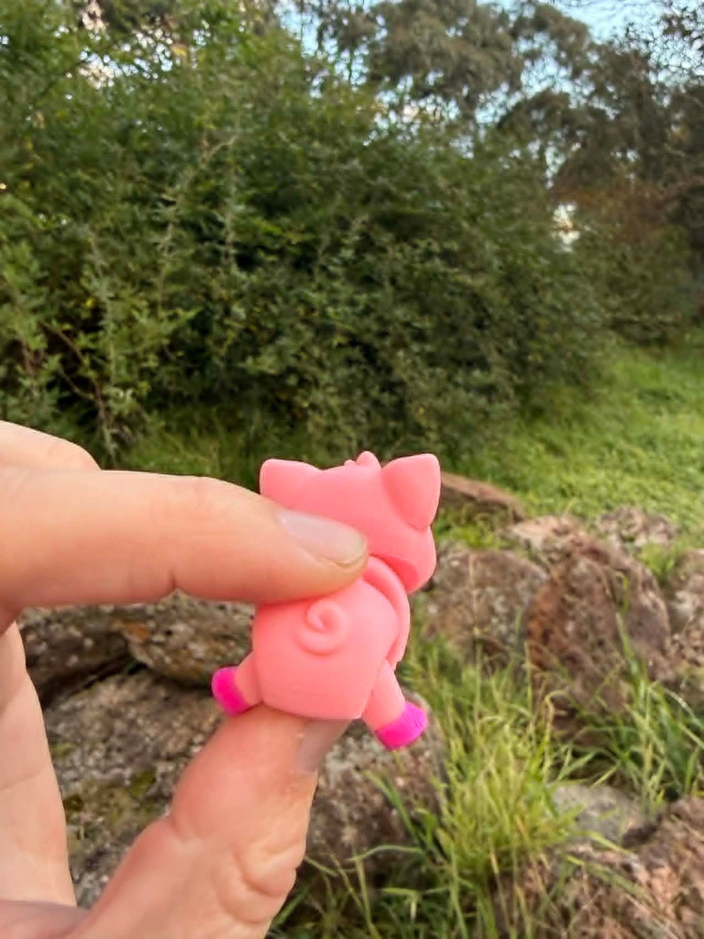 Piggy Pen Mini Habitat – Cute 3D Printed Playset for Small Figurines