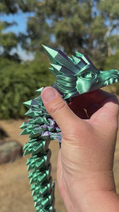 Razorback Dragon – Articulated 3D Printed Dragon