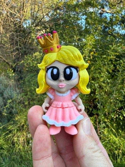 Princess Story Box Book – Articulated Princess, Castle & Mini Accessories