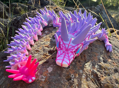 Spider Dragon – 3D Printed Fantasy Creature | Magical Shelf Décor for Kids
